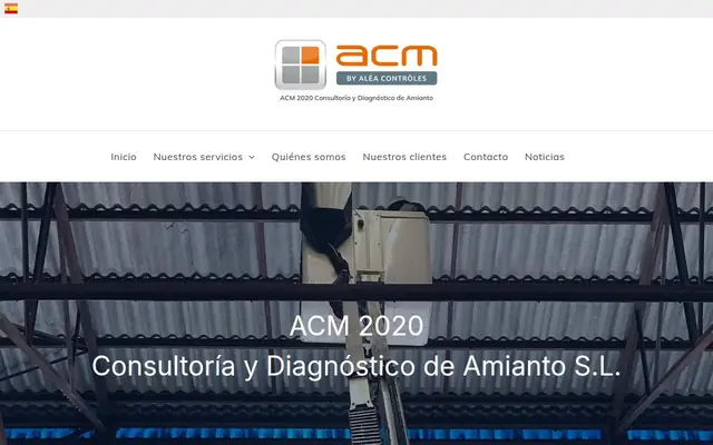 Portada de la web de ACM 2020